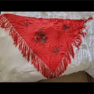 Natori Silk Evening Shawl